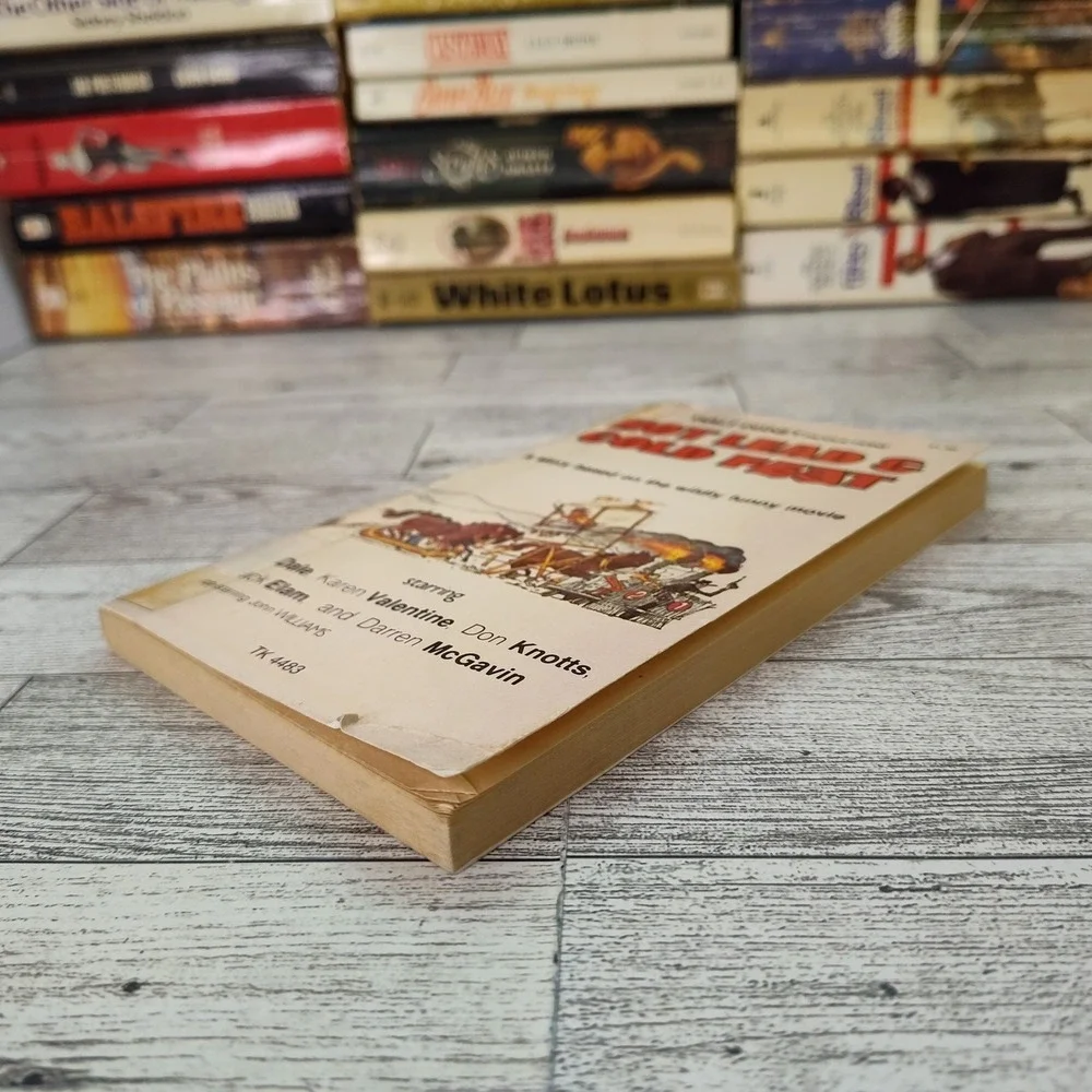 HOT LEAD‎ AND COLD FEET Walt Disney Paperback Based on Movie 1978 1st Edition
